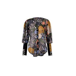 CAbi Snake Charmer Blouse, Medium